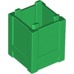 61780-6 Box met top opening groen NIEUW *5K000