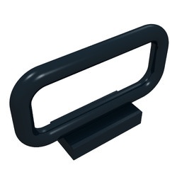 6187-11 Hek van buizen 1x4x2 geen nopgaten bovenop zwart NIEUW *1B255