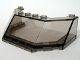 62576-13G Ruit 5x8x2 (laag type zie ook 2826) transparant zwart gebruikt *1C018