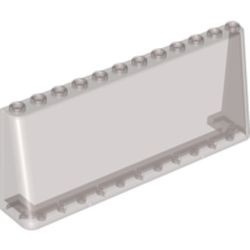 6267-13G Ruit 2x12x4 transparant zwart gebruikt *