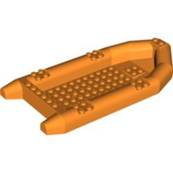62812-4 Rubberboot GROOT oranje NIEUW *
