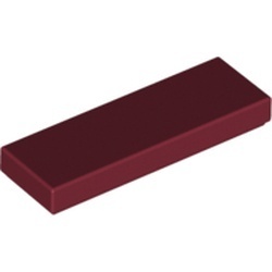 63864-59 Tegel 1x3 rood, donker NIEUW *1B111