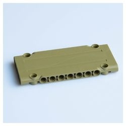 64782-155 Technic, Sierpaneel plat 5x11x1 groen, olijf NIEUW *4T087