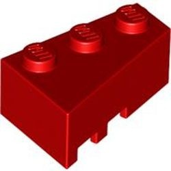 6564-5 WigSTEEN 3x2 rechts rood NIEUW *1B045