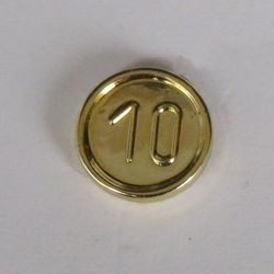 70501a-21 Munt 10 chroom goud NIEUW *0B0000