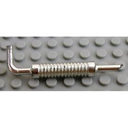 71137a-22G Uitlaat met afgeschuind einde chrome zilver gebruikt *