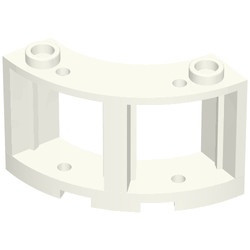 73878-1 Raam 3x3x3 rond wit NIEUW *1L0000