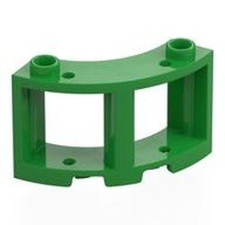 73878-36 Raam 3x3x3 rond groen, helder NIEUW *1L0000