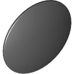 75902-85 Schild rond grijs, donker (blauwachtig) NIEUW *0L0000