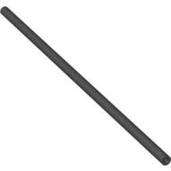 75c15-11 Slang star 3mm doorsnede 15 noppen lengte (12 cm) zwart NIEUW *5D0000