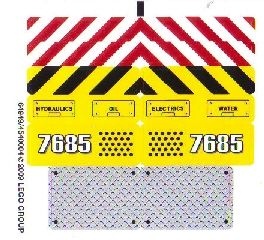7685stk01 STICKER Dozer NIEUW *0S0000