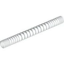 78c11-1 Slang geribbeld lengte 11 noppen wit NIEUW *5D0000