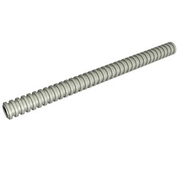 78c12-66G Slang geribbeld lengte 12 noppen grijs, lichtparel gebruikt *5D0000