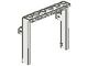 821-1G Frame voor garagedeur (Classis) wit gebruikt *