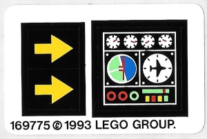 8412stk01 STICKER 8412 AIRPORT- Nighthawk NIEUW *0S0000