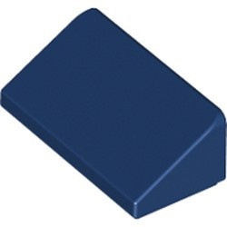 85984-63 Dakpan klein 30 graden 2x1x 2/3 (2 nop breed) blauw, donker NIEUW *1B192