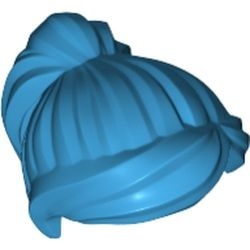 87990-153 Haar vrouw- paardenstaart blauw, donkerazuur NIEUW *0L0000