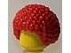 87995-5 Afro kapsel rood NIEUW *0L0000