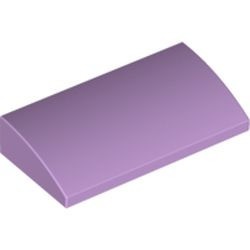 88930-154 Dakpan gebogen 2x4x2/3 geen noppen, MET bodemtubes lavender, licht NIEUW *5K000