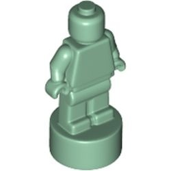 90398-48 Trofee/Ministandbeeld (Minifig) groen, zandkleurig NIEUW *0B0000