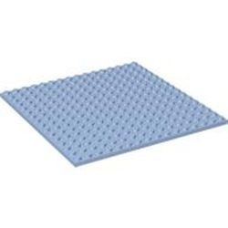 91405-105 Platte plaat 16x16 blauw, lichthelder NIEUW *5K0000