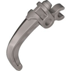 92220-95 Hero Factory wapen - klauw met clip zilver, mat NIEUW *0L0000