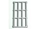 92589-86 Traliewerk 1x4x6 grijs, licht (blauwachtig) NIEUW *1B250