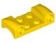 93590-3 Plaat 2x4 met spatbord MET RONDE KOPLAMPEN geel NIEUW *5A020