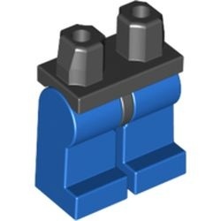 970c07-11 Benen blauw, heupen zwart zwart NIEUW *2B000