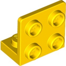 99207-3 Verbindingsplaat 1x2- 2x2 OMGEKEERD geel NIEUW *1B261