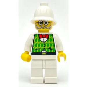 adv026 Dr. Kilroy/Dr. Charles Lightning - groen en lime vest, witte benen en helm NIEUW *0M0000