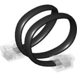 bb0601-11G Connector kabel, Mindstorms NCT 25cm zwart gebruikt *1D000