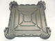 bb567-95 Basisplaat 40x40x5 Basis schaakbord Kasteel (PAKKETPOST) zilver, mat NIEUW *1W000