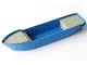 bfloat4c01-7G Drijvende boot (52x12x 6 1/3 (pakketzending) blauw gebruikt *