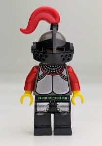 cas036G Knights Kingdom - Knight 1, helm met visor gebruikt *0M0000 - Img 2