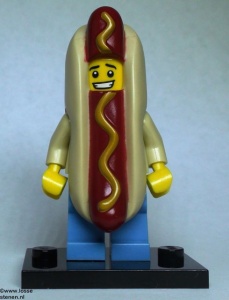 col13-14 MINIPROMO Hotdog Man met standaard NIEUW *0M0000