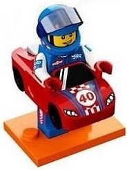 col18-13 Raceauto jongen met standaard NIEUW *0M0000