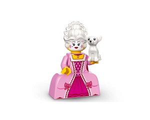 col24-10 Rococo aristocrate met chihuahua en standaard NIEUW *0M0000