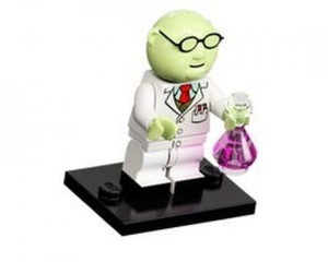 coltm-2 MUPPETS: Dr. Bunsen Honeydew met standaard en kolf 0M0000 NIEUW *