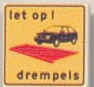 CUSE8196 Tegel MET CLIP Parkeerdrempel *0A000