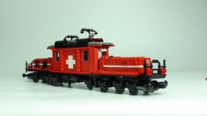 Ex 10183 Rode Zwitserse krokodil zonder motor - Img 2