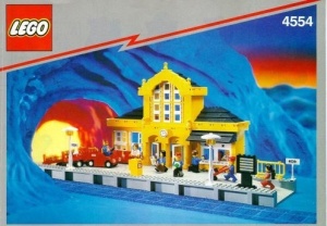 INS4554-Gb 4554 BOUWBESCHRIJVING- Metro Station EXTREEM VERKREUKELD gebruikt *LOC RB