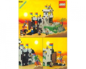 INS6081-G 6081 BOUWBESCHRIJVING- King's Mountain Fortress gebruikt *LOC RBL
