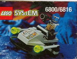 INS6800-G 6800 BOUWBESCHRIJVING- Cyber Blaster gebruikt *LOC RBS