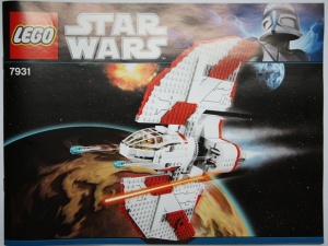 INS7931 7931 BOUWBESCHRIJVING- T-6 Jedi Shuttle NIEUW *LOC 6201