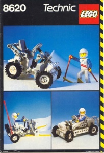 INS8620-G 8620 BOUWBESCHRIJVING - Snow Scooter gebruikt *