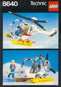 INS8680-G 8640 BOUWBESCHRIJVING- Arctic Rescue Base gebruikt *