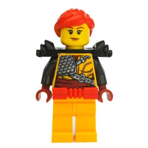 njo477G Ninjago: Skylor- Hunted gebruikt *0M0000