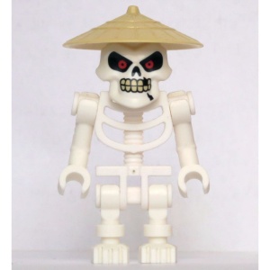 njo554G Ninjago: Wyplash- Blue Sash, shoulder pads gebruikt *0M0000