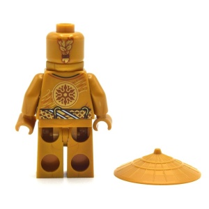 njo658 Ninjago: Wu Sensei- Legacy, Pearl Gold Robe NIEUW *0M0000 - Img 2